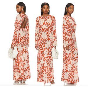 NWT Revolve x FAITHFULL THE BRAND Shiva Maxi Dress in Pavito Floral - XXL
